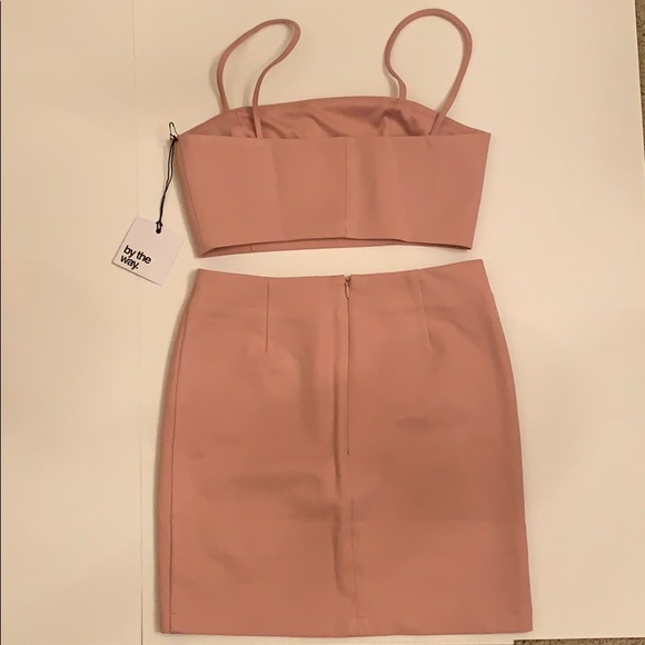 NWT REVOLVE By The Way 2 Piece Set Pink/Mauve Size S